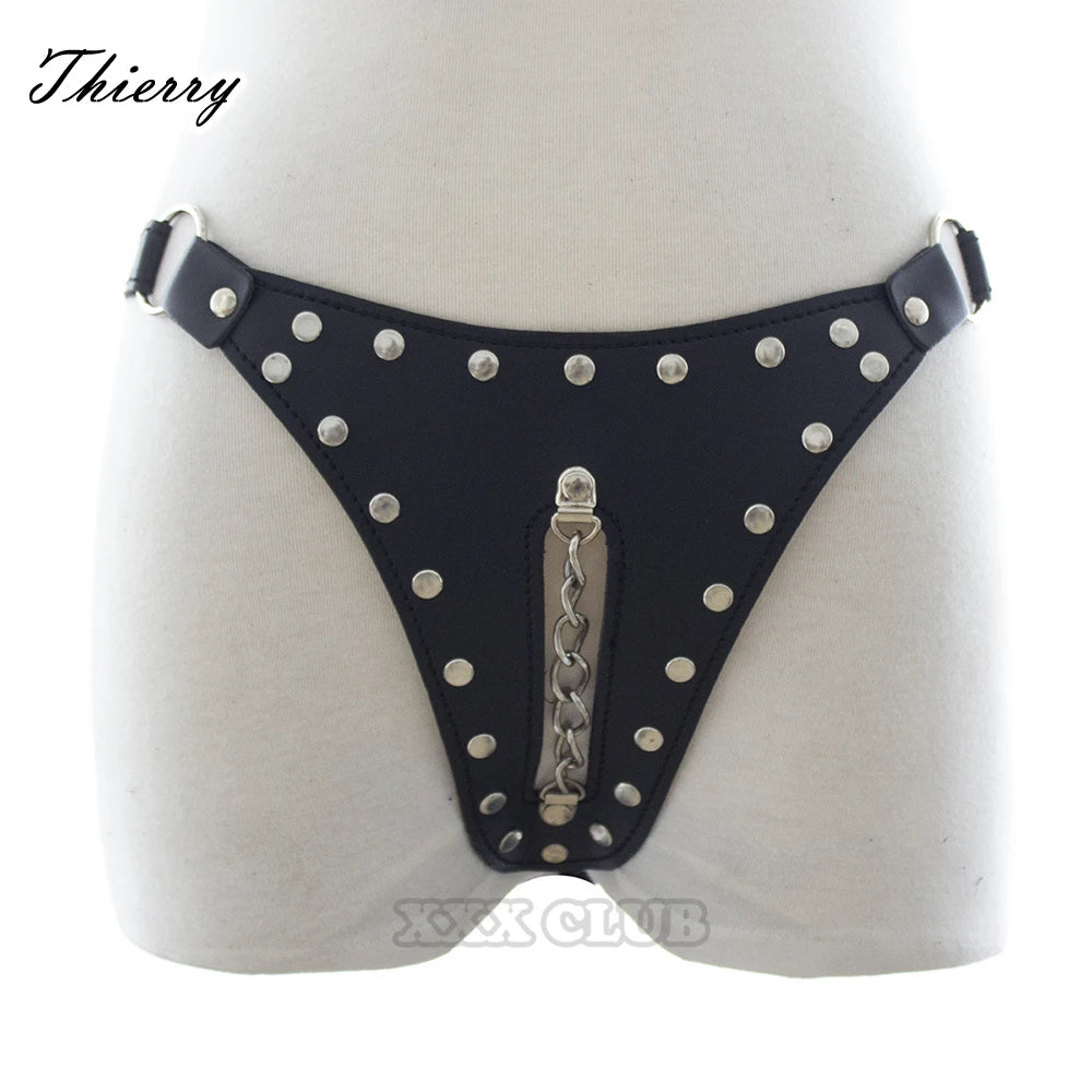 Dungeon crotchless panties