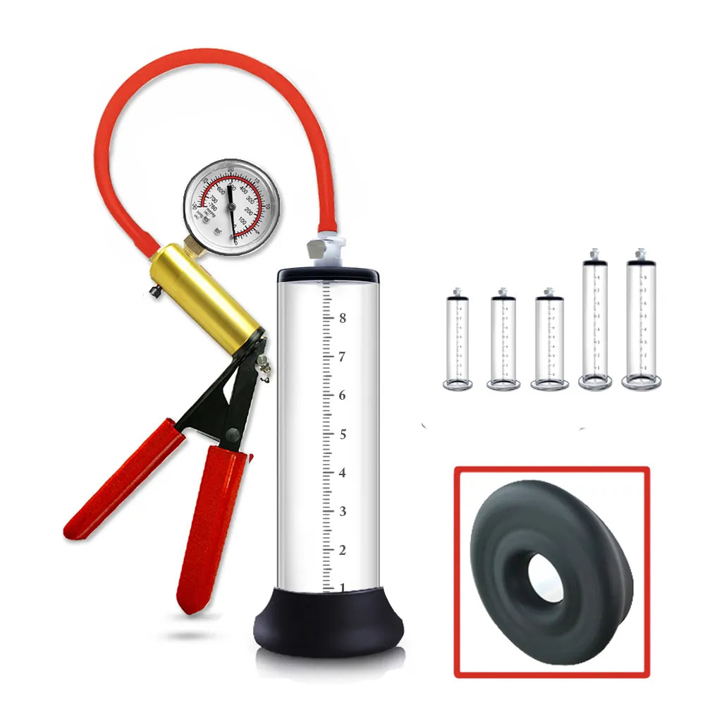 Penis pump (choice of sizes for ultimate pleasure)