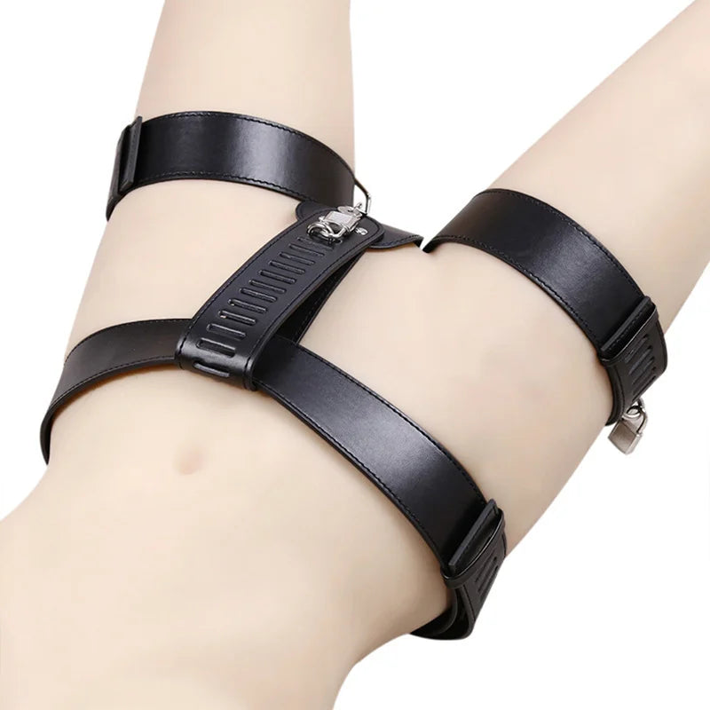 Chastity belt (BDSM leather look)