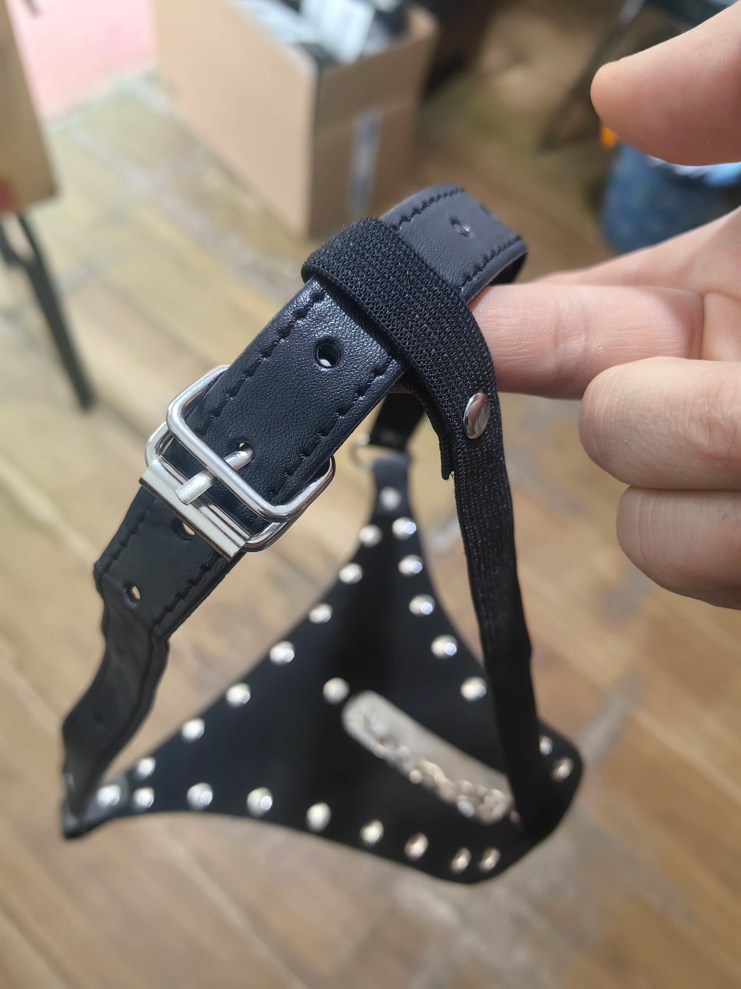 Dungeon crotchless panties