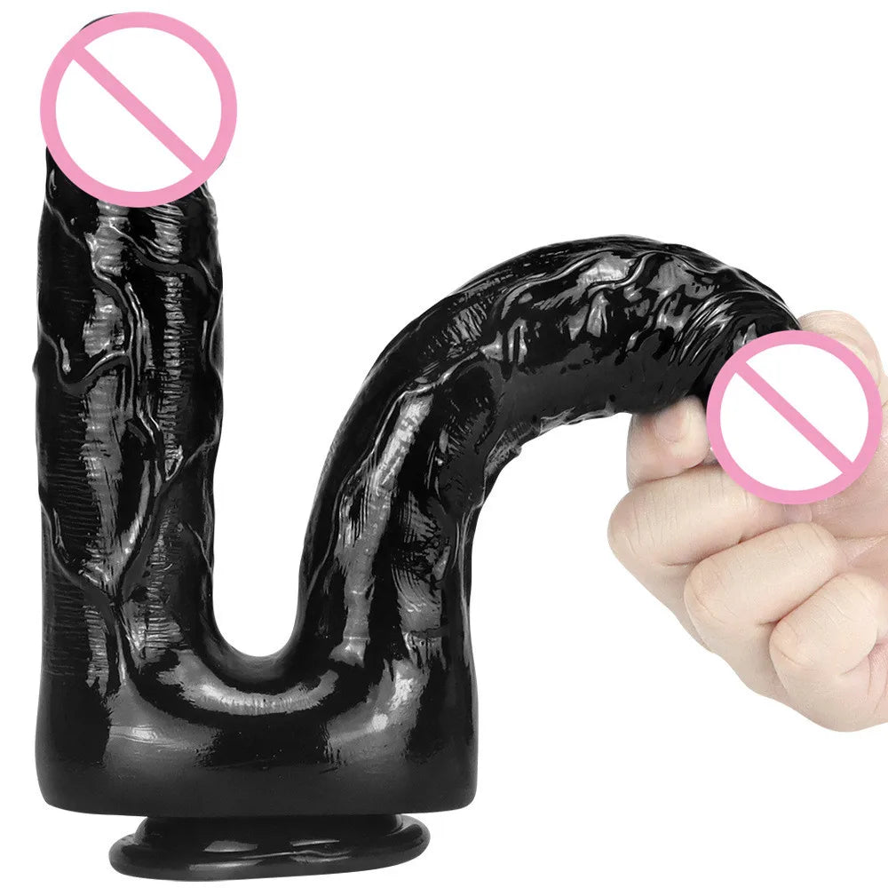 Suction Cup Dildo for Double Penetration