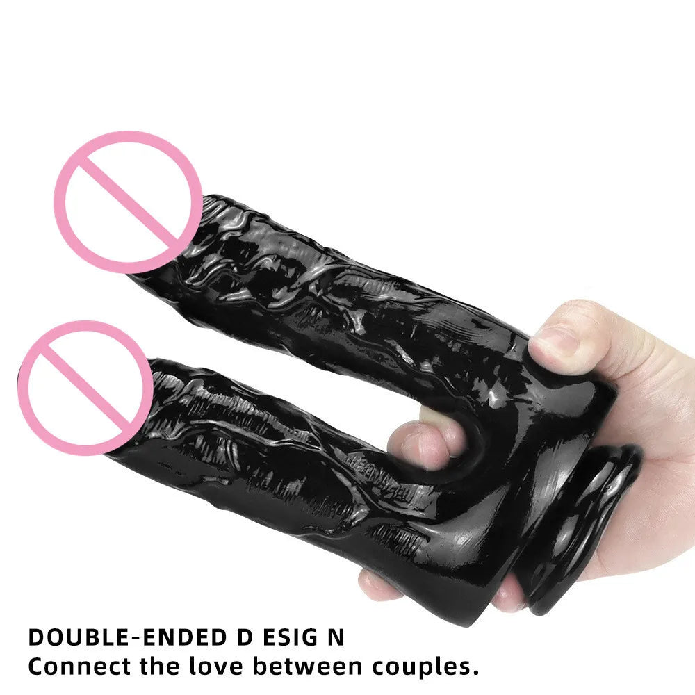 Suction Cup Dildo for Double Penetration