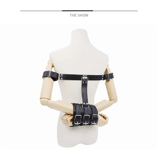 Arm and wrist BDSM behind back restraints